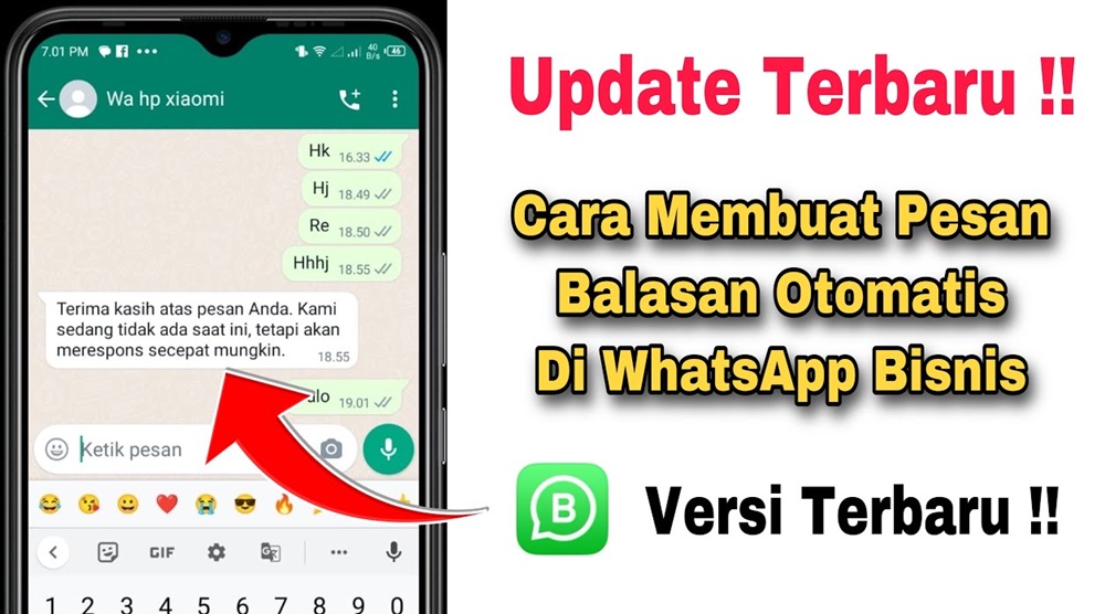 Membuat Pesan Otomatis di WhatsApp Business
